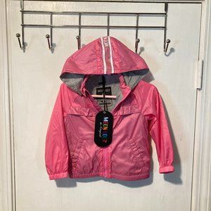 Moon Boot baby girls 9 / 12 month hooded lined full zip water resistant jacket